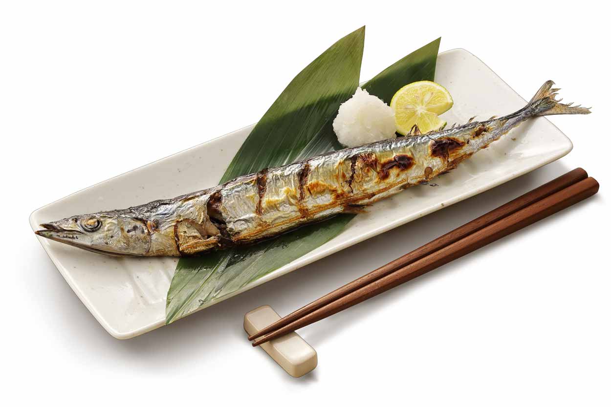 Grilled Sanma