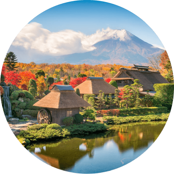 Oshino Hakkai: Mt. Fuji Tour from Tokyo with Lake Kawaguchi, Oshino Hakkai & Ninja Village