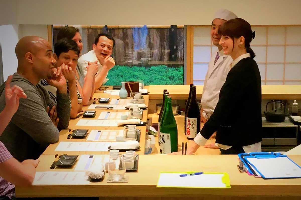 Fukuoka Sake Tasting Experience with Snacks