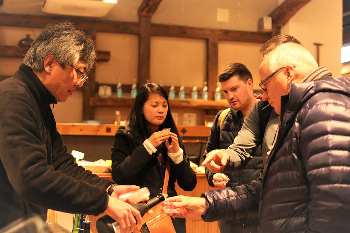 Sake Tasting at Local Breweries in Kobe