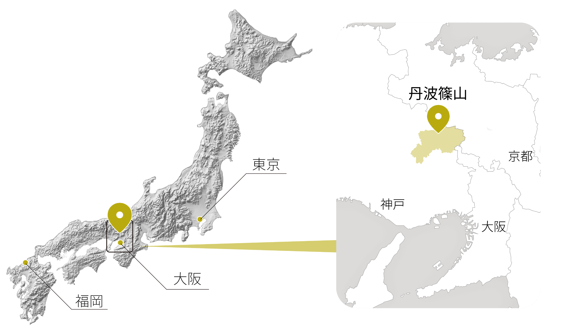 丹波篠山マップ