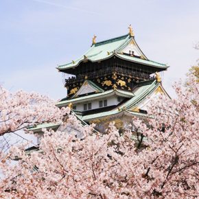 大阪城粉櫻+京都嵐山竹林漫步+平野神社夜櫻巴士一日遊