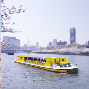 【2019大阪賞櫻限定】水上巡航・日本落語家帶您暢遊道頓堀川風情